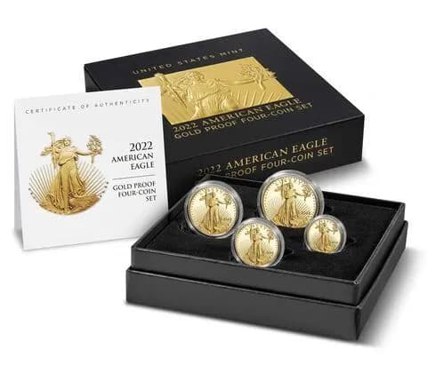 AMERICAN EAGLE GOLD FOUR-COIN SET 2025