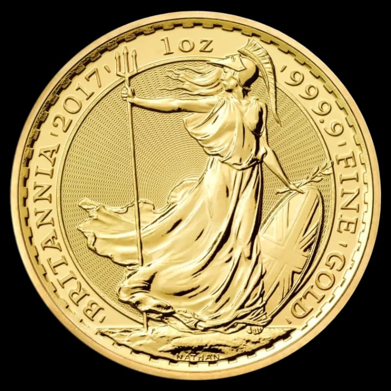 BRITISH BRITANNIA COINS (2013 AND NEWER)