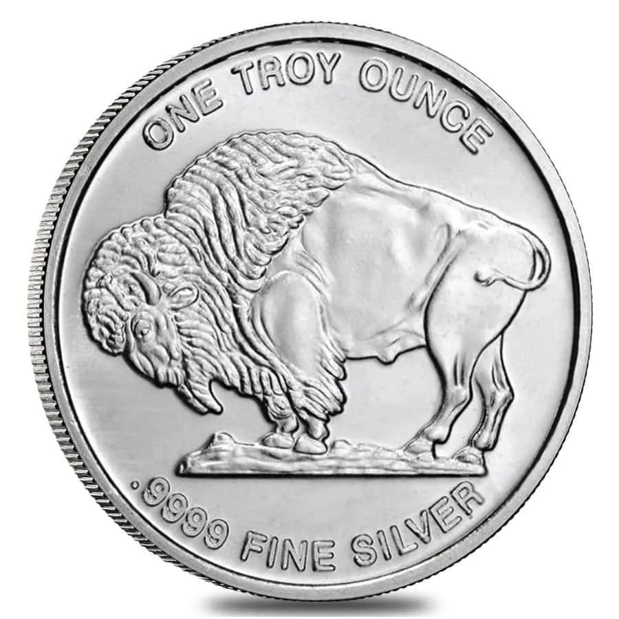 1 OZ. SILVER BUFFALO ROUND